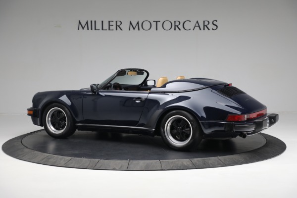 Used 1989 Porsche 911 Carrera Speedster for sale Sold at Bugatti of Greenwich in Greenwich CT 06830 4