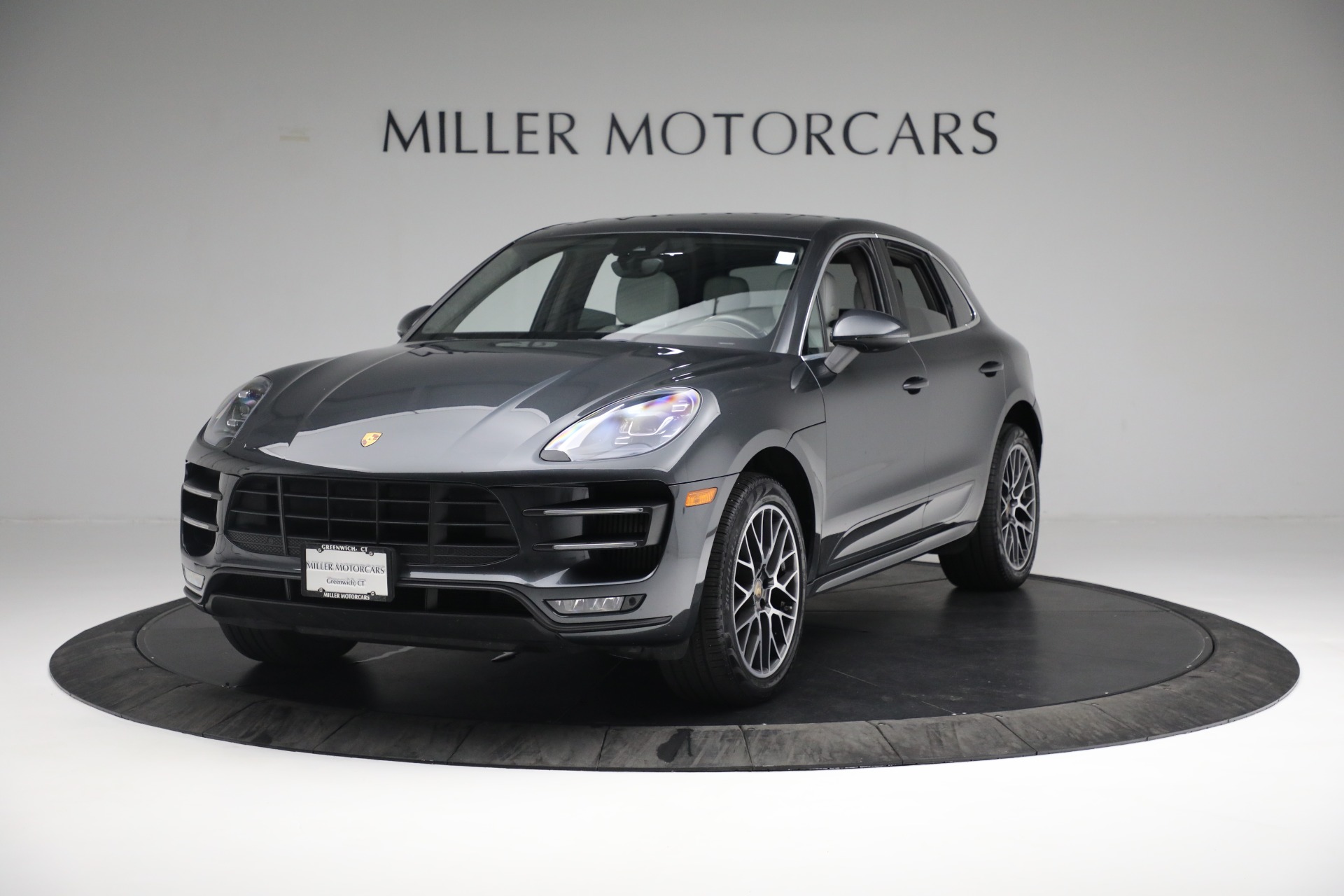Used 2017 Porsche Macan Turbo for sale Call for price at Bugatti of Greenwich in Greenwich CT 06830 1