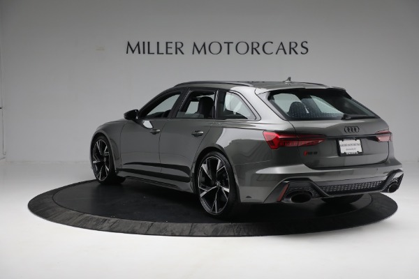 Used 2021 Audi RS 6 Avant 4.0T quattro Avant for sale Sold at Bugatti of Greenwich in Greenwich CT 06830 5