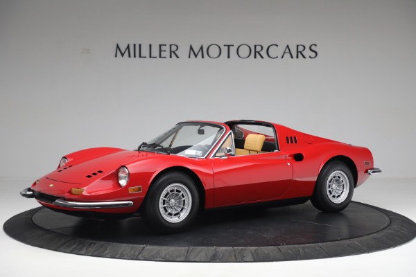Used 1974 Ferrari Dino 246 GTS for sale Call for price at Bugatti of Greenwich in Greenwich CT 06830 2