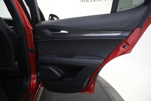 New 2023 Alfa Romeo Stelvio Quadrifoglio for sale $80,900 at Bugatti of Greenwich in Greenwich CT 06830 24