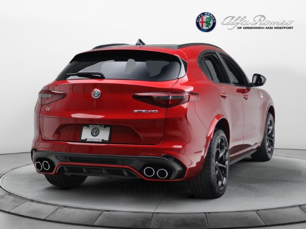 New 2023 Alfa Romeo Stelvio Quadrifoglio for sale $91,385 at Bugatti of Greenwich in Greenwich CT 06830 7