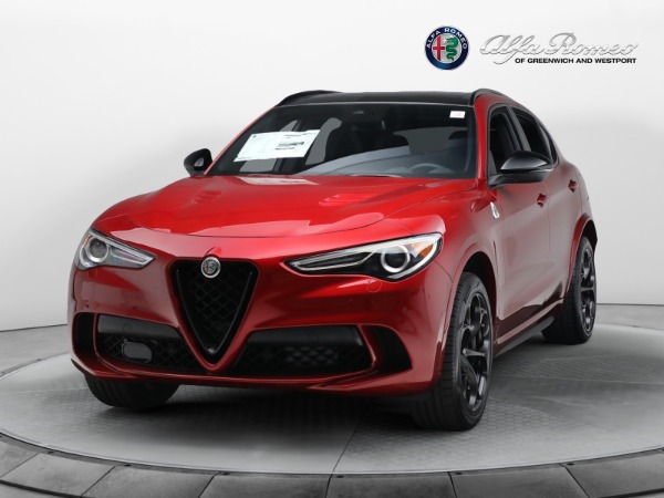 New 2023 Alfa Romeo Stelvio Quadrifoglio for sale $80,900 at Bugatti of Greenwich in Greenwich CT 06830 1