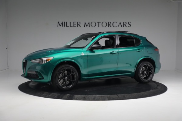 New 2022 Alfa Romeo Stelvio Quadrifoglio for sale $79,290 at Bugatti of Greenwich in Greenwich CT 06830 2
