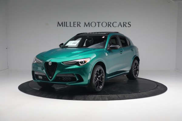 New 2022 Alfa Romeo Stelvio Quadrifoglio for sale Sold at Bugatti of Greenwich in Greenwich CT 06830 1