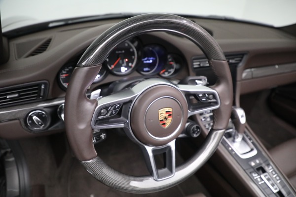 Used 2019 Porsche 911 Turbo S for sale $205,900 at Bugatti of Greenwich in Greenwich CT 06830 18