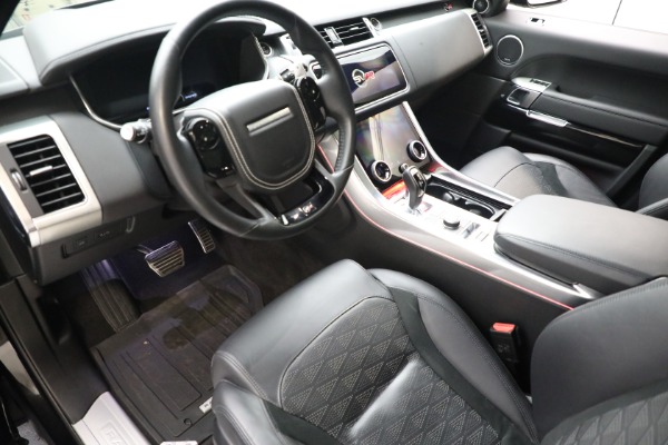Used 2020 Land Rover Range Rover Sport SVR for sale Sold at Bugatti of Greenwich in Greenwich CT 06830 8