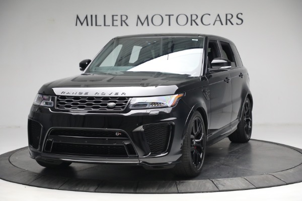 Used 2020 Land Rover Range Rover Sport SVR for sale $113,900 at Bugatti of Greenwich in Greenwich CT 06830 1