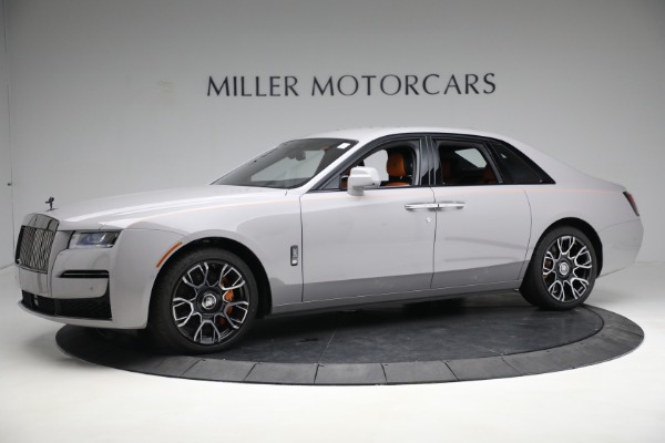 New 2023 Rolls-Royce Black Badge Ghost for sale $437,625 at Bugatti of Greenwich in Greenwich CT 06830 3