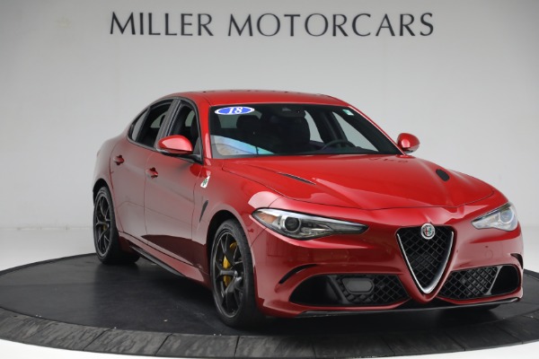 Used 2018 Alfa Romeo Giulia Quadrifoglio for sale Sold at Bugatti of Greenwich in Greenwich CT 06830 11