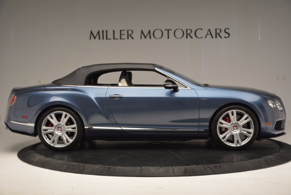 Used 2014 Bentley Continental GT V8 S Convertible for sale Sold at Bugatti of Greenwich in Greenwich CT 06830 19