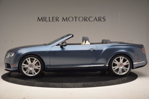 Used 2014 Bentley Continental GT V8 S Convertible for sale Sold at Bugatti of Greenwich in Greenwich CT 06830 3