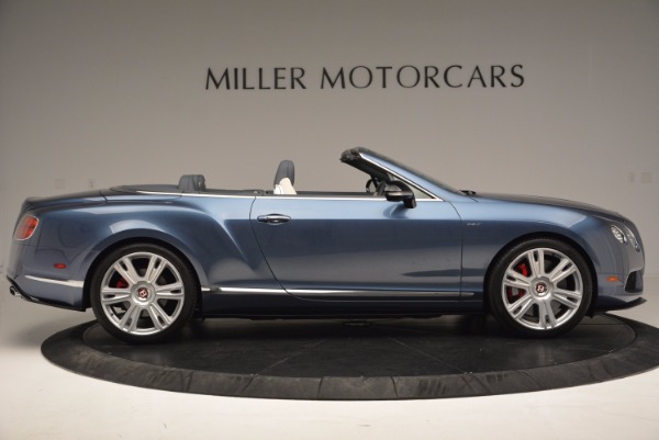 Used 2014 Bentley Continental GT V8 S Convertible for sale Sold at Bugatti of Greenwich in Greenwich CT 06830 9