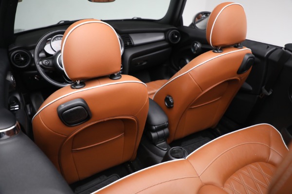 Used 2018 MINI Convertible Cooper for sale Sold at Bugatti of Greenwich in Greenwich CT 06830 22