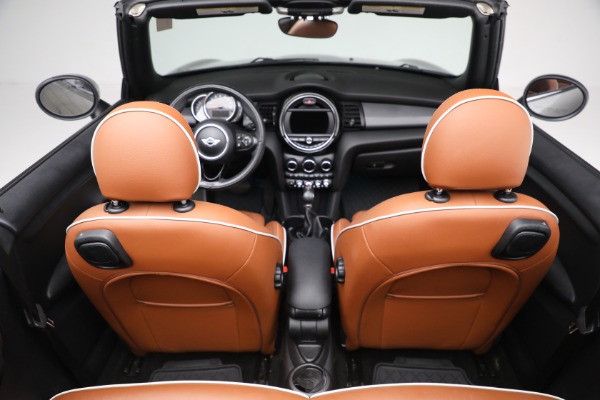 Used 2018 MINI Convertible Cooper for sale Sold at Bugatti of Greenwich in Greenwich CT 06830 27