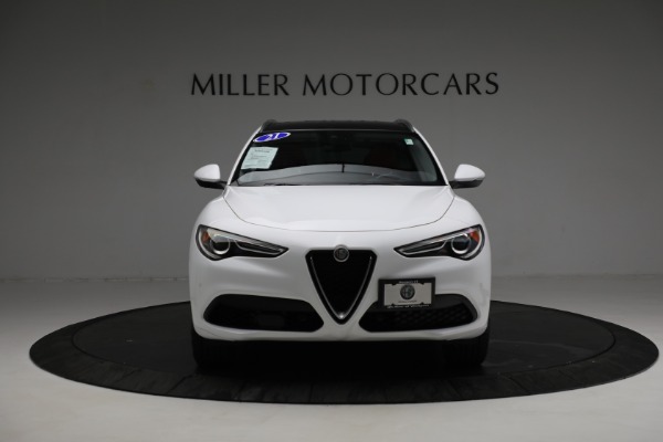 Used 2021 Alfa Romeo Stelvio TI for sale Sold at Bugatti of Greenwich in Greenwich CT 06830 8