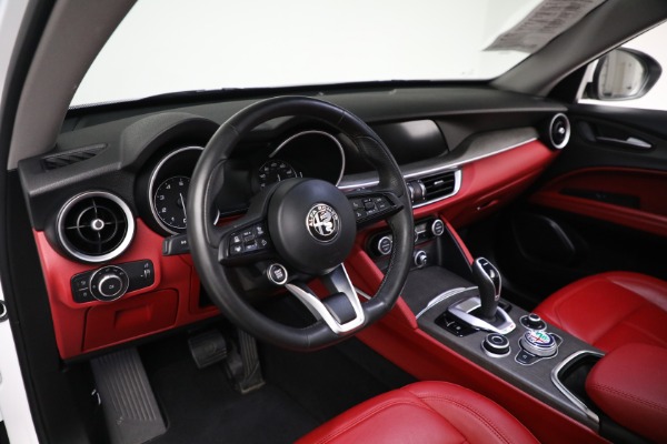Used 2021 Alfa Romeo Stelvio TI for sale Sold at Bugatti of Greenwich in Greenwich CT 06830 9