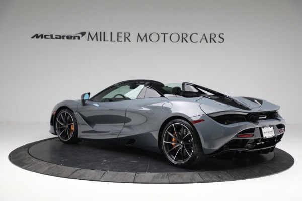 New 2022 McLaren 720S Spider Performance for sale $393,270 at Bugatti of Greenwich in Greenwich CT 06830 3