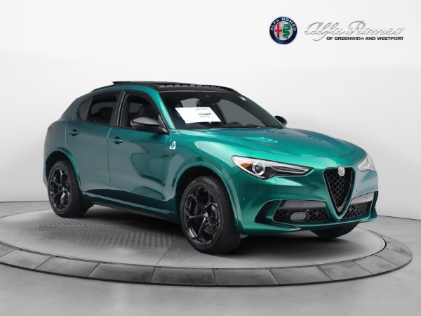 New 2023 Alfa Romeo Stelvio Quadrifoglio for sale $87,460 at Bugatti of Greenwich in Greenwich CT 06830 10