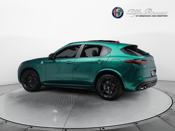 New 2023 Alfa Romeo Stelvio Quadrifoglio for sale $87,460 at Bugatti of Greenwich in Greenwich CT 06830 4