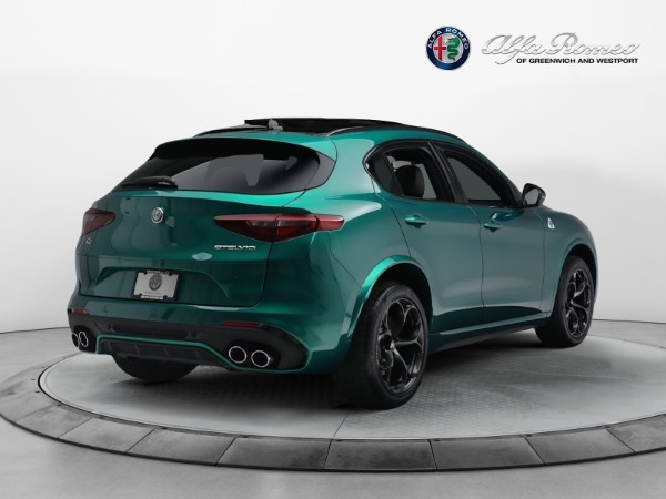 New 2023 Alfa Romeo Stelvio Quadrifoglio for sale $87,460 at Bugatti of Greenwich in Greenwich CT 06830 7