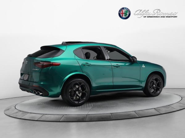 New 2023 Alfa Romeo Stelvio Quadrifoglio for sale $87,460 at Bugatti of Greenwich in Greenwich CT 06830 8