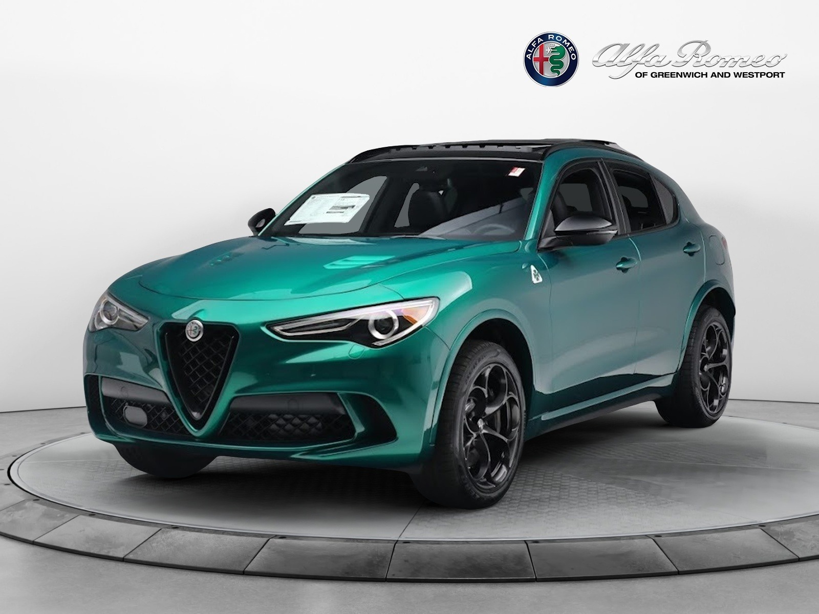 New 2023 Alfa Romeo Stelvio Quadrifoglio for sale $87,460 at Bugatti of Greenwich in Greenwich CT 06830 1