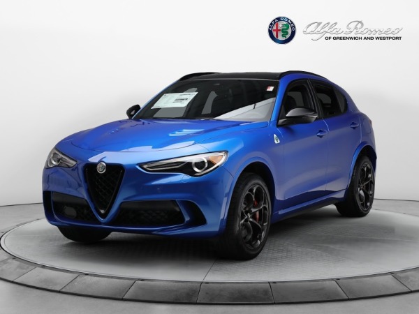New 2023 Alfa Romeo Stelvio Quadrifoglio for sale $79,900 at Bugatti of Greenwich in Greenwich CT 06830 1