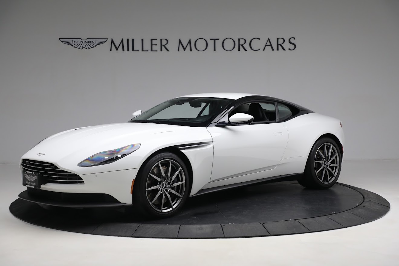 Used 2019 Aston Martin DB11 V8 for sale $124,900 at Bugatti of Greenwich in Greenwich CT 06830 1