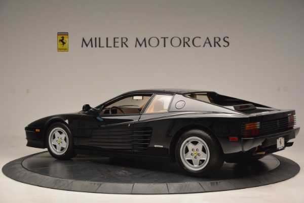 Used 1989 Ferrari Testarossa for sale Sold at Bugatti of Greenwich in Greenwich CT 06830 4