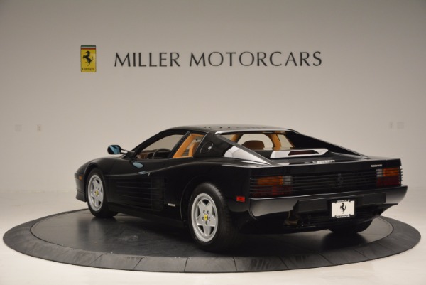 Used 1989 Ferrari Testarossa for sale Sold at Bugatti of Greenwich in Greenwich CT 06830 5