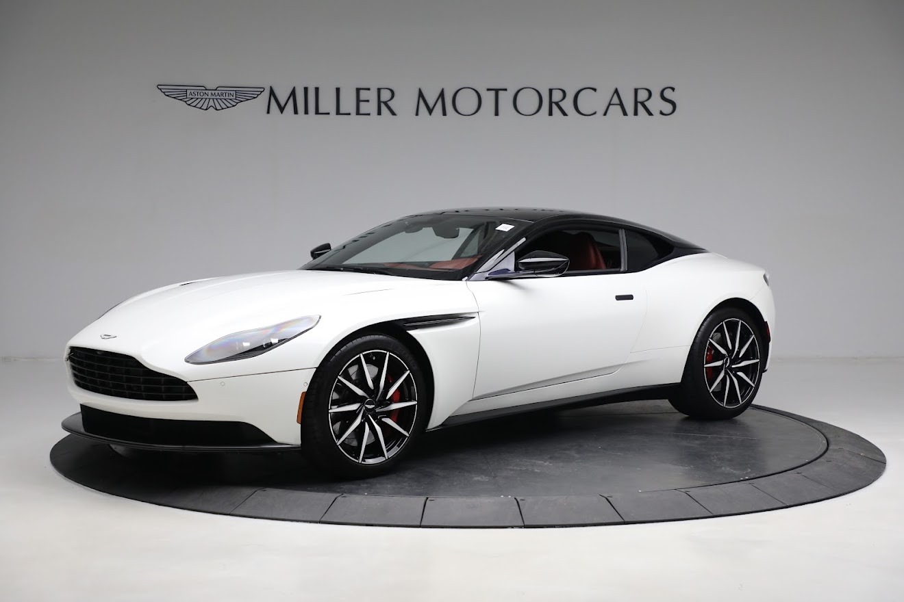 Used 2019 Aston Martin DB11 V8 for sale Sold at Bugatti of Greenwich in Greenwich CT 06830 1