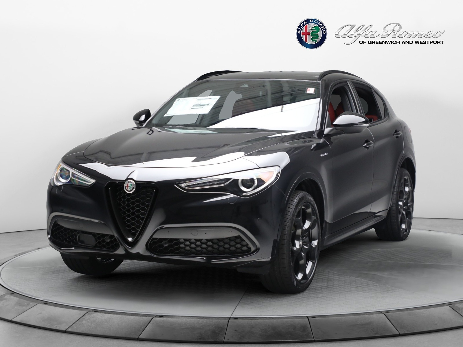 New 2023 Alfa Romeo Stelvio Veloce for sale $62,350 at Bugatti of Greenwich in Greenwich CT 06830 1