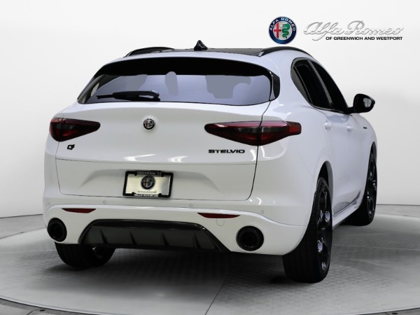 New 2023 Alfa Romeo Stelvio Estrema for sale Call for price at Bugatti of Greenwich in Greenwich CT 06830 8