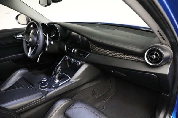 Used 2019 Alfa Romeo Giulia Ti Sport Carbon for sale $34,900 at Bugatti of Greenwich in Greenwich CT 06830 17