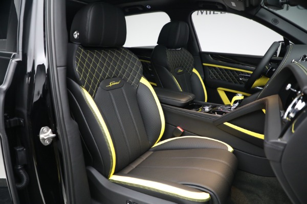New 2023 Bentley Bentayga Speed for sale $319,875 at Bugatti of Greenwich in Greenwich CT 06830 27
