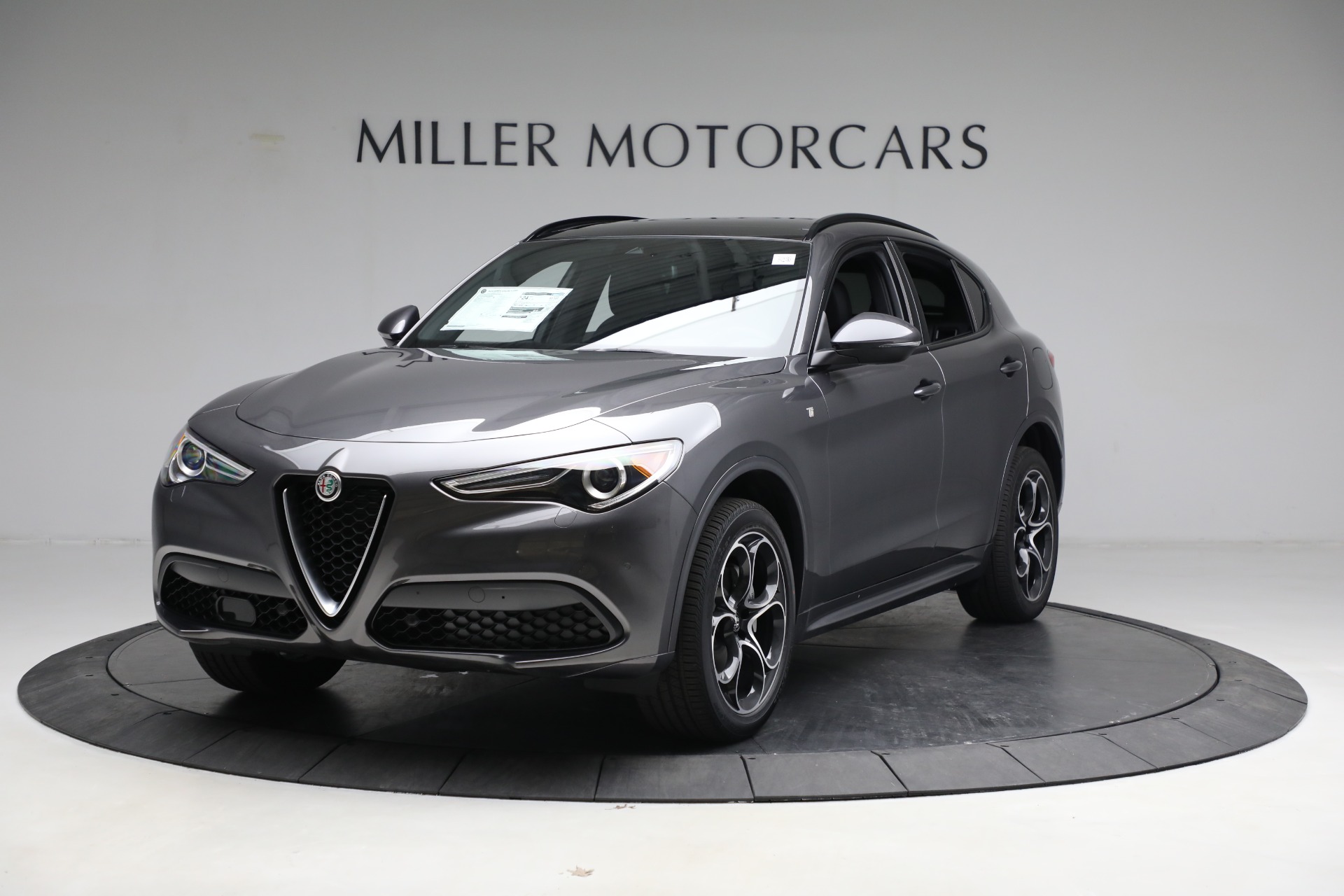 New 2023 Alfa Romeo Stelvio Ti for sale $55,980 at Bugatti of Greenwich in Greenwich CT 06830 1