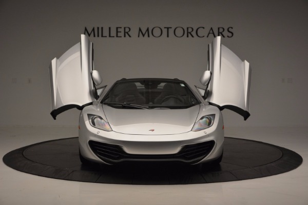 Used 2014 McLaren MP4-12C Spider for sale Sold at Bugatti of Greenwich in Greenwich CT 06830 13