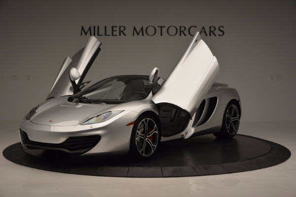 Used 2014 McLaren MP4-12C Spider for sale Sold at Bugatti of Greenwich in Greenwich CT 06830 14