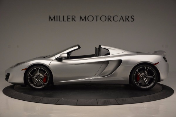 Used 2014 McLaren MP4-12C Spider for sale Sold at Bugatti of Greenwich in Greenwich CT 06830 3