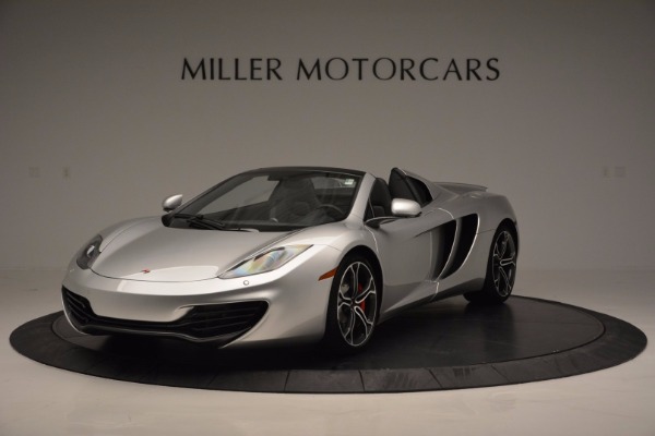 Used 2014 McLaren MP4-12C Spider for sale Sold at Bugatti of Greenwich in Greenwich CT 06830 1