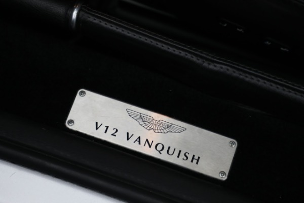 Used 2005 Aston Martin V12 Vanquish S for sale Call for price at Bugatti of Greenwich in Greenwich CT 06830 14