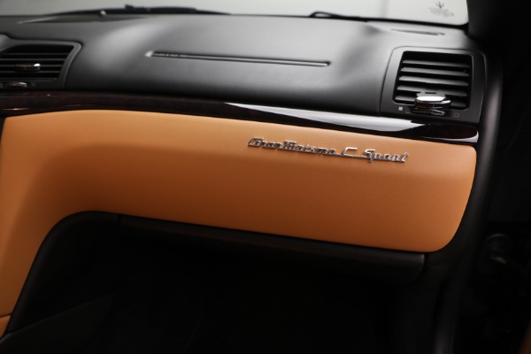 Used 2016 Maserati GranTurismo Sport for sale $75,900 at Bugatti of Greenwich in Greenwich CT 06830 26