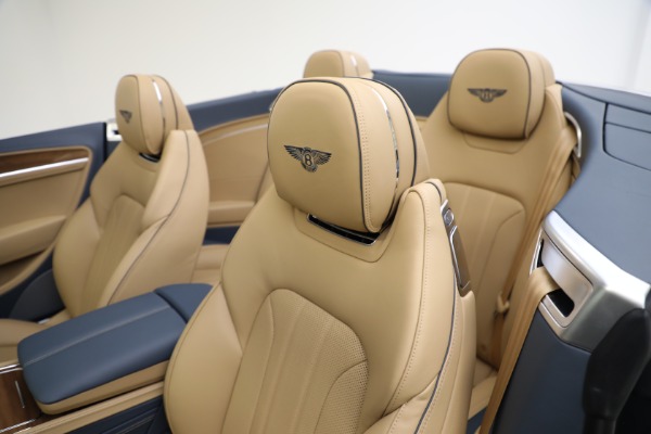 New 2023 Bentley Continental GTC V8 for sale $290,528 at Bugatti of Greenwich in Greenwich CT 06830 26