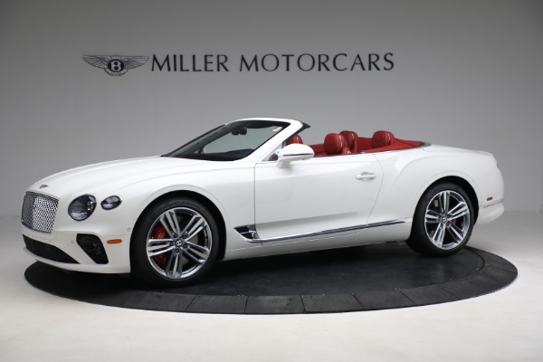 New 2023 Bentley Continental GTC V8 for sale $291,805 at Bugatti of Greenwich in Greenwich CT 06830 2