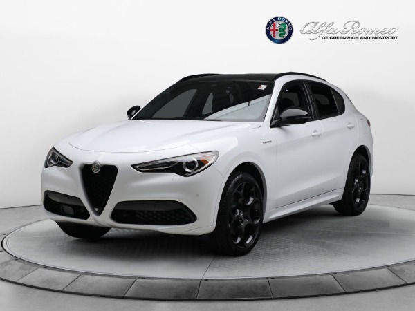 New 2023 Alfa Romeo Stelvio Veloce for sale $54,349 at Bugatti of Greenwich in Greenwich CT 06830 1