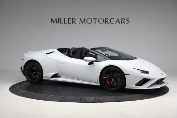 Used 2021 Lamborghini Huracan LP 610-2 EVO Spyder for sale Sold at Bugatti of Greenwich in Greenwich CT 06830 11