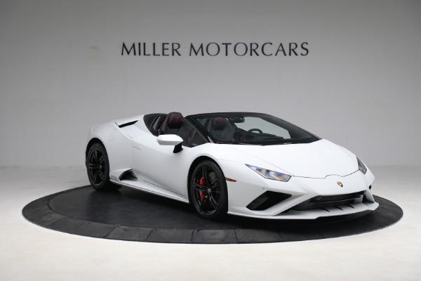 Used 2021 Lamborghini Huracan LP 610-2 EVO Spyder for sale Sold at Bugatti of Greenwich in Greenwich CT 06830 12