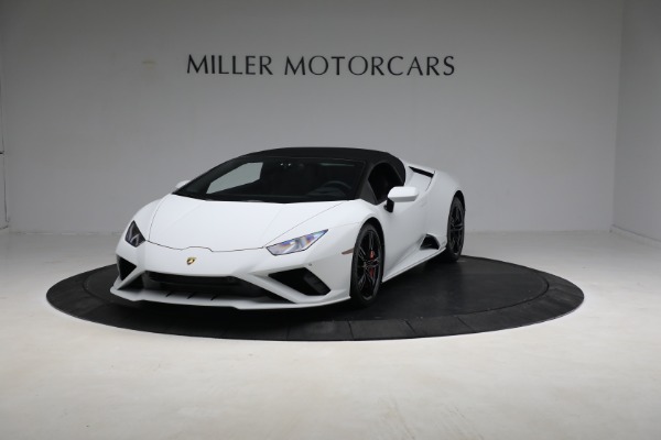 Used 2021 Lamborghini Huracan LP 610-2 EVO Spyder for sale Sold at Bugatti of Greenwich in Greenwich CT 06830 14