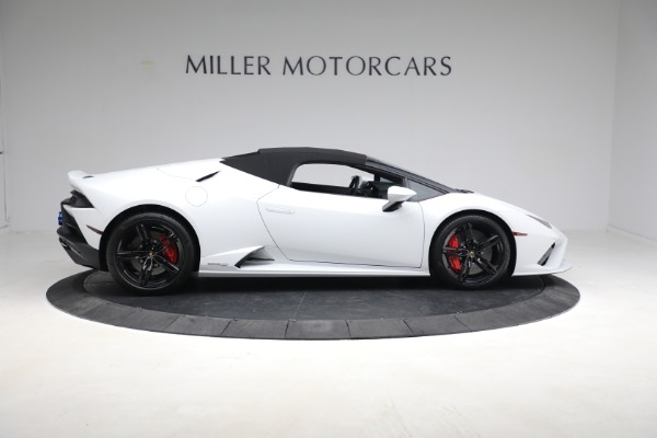 Used 2021 Lamborghini Huracan LP 610-2 EVO Spyder for sale Sold at Bugatti of Greenwich in Greenwich CT 06830 19